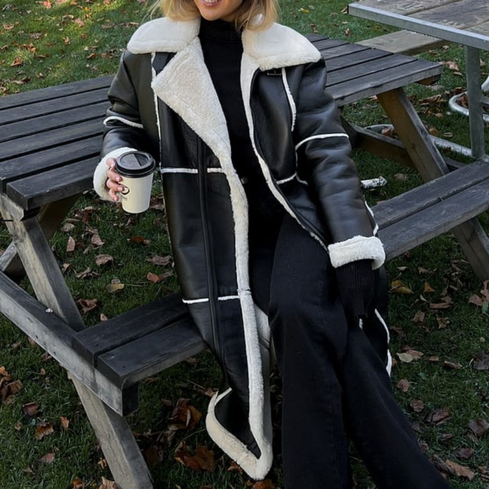 NA-KD Bonded Faux Fur Jacket